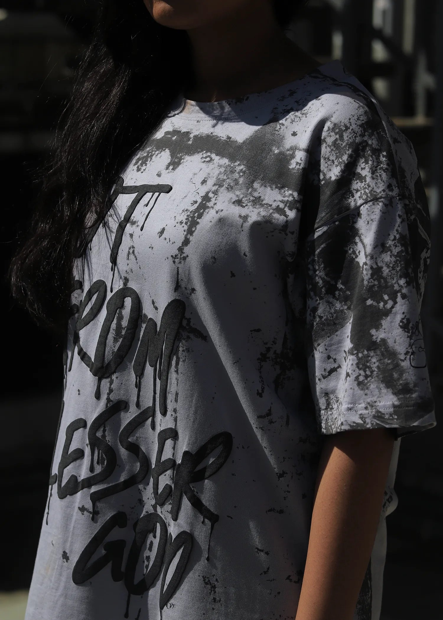 NOT FROM A LESSER GRAY GOD